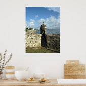 A Garita Puerto Rico Gerahmtes Foto Poster (Küche)