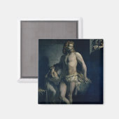 A Gaul und seine Tochter 1847 in Rom inhaftiert Magnet (Vorderseite/Rückseite)