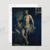 A Gaul und seine Tochter 1847 in Rom inhaftiert Postkarte (Vorne/Hinten)