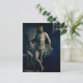 A Gaul und seine Tochter 1847 in Rom inhaftiert Postkarte (Stehend Vorderseite)