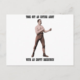 A Genuine Overly Manly Man Postkarte