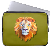 A GEOMETRIC LION laptop sleeve (Vorderseite)