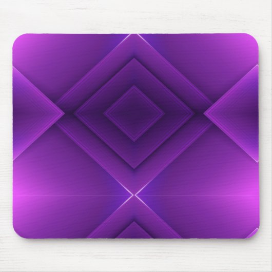 A geometric, purple mouse pad featuring layered  mousepad (Vorne)