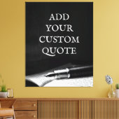 A Gesture of Calm Contour Leinwanddruck (Insitu (Wohnzimmer))