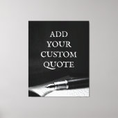 A Gesture of Calm Contour Leinwanddruck (Vorderseite)