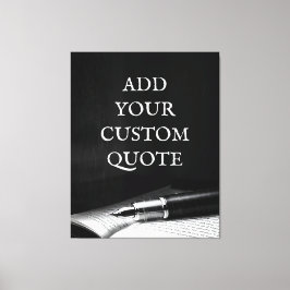 A Gesture of Calm Contour Leinwanddruck