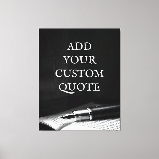 A Gesture of Calm Contour Leinwanddruck (Vorderseite)