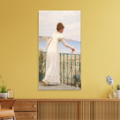 A Gevor - Edmund Blair Leighton Leinwanddruck (Insitu (Wohnzimmer))