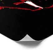 A Girl in Distress Wall Poster Art (Ecke)