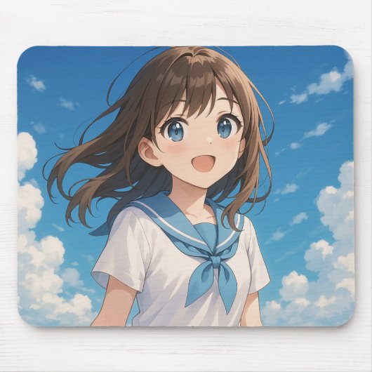 A Girl under the Summer Sky Mousepad (Vorne)