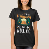 A Glamping We Will Go T-Shirt (Vorderseite)
