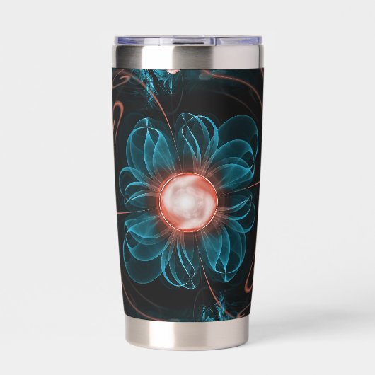 A Glitch of a Thousand Questions Water Bottle Thermobecher (Vorderseite)