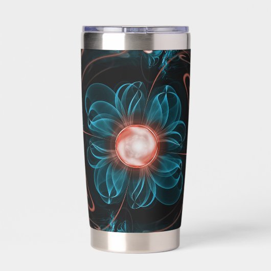 A Glitch of a Thousand Questions Water Bottle Thermobecher (Rückseite)