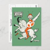A Goblin Knight Postkarte (Vorne/Hinten)