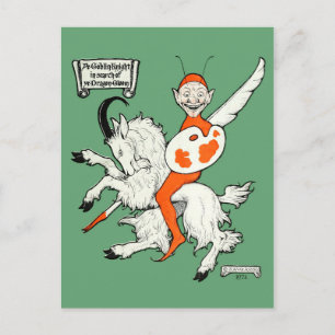 A Goblin Knight Postkarte