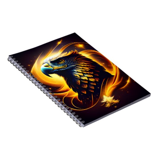 A Gold Eagle Head Notizblock (Rechte Seite)