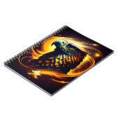 A Gold Eagle Head Notizblock (Linke Seite)