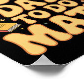 A Good Day To Do Math Teacher Lover School Stem St Poster (Ecke)