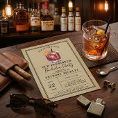 A Good Old Fashioned Bachelor Party Einladung