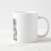 A Gorgeous Sunset At Tropical Beach, Vacation, Jumbo-Tasse (Rechts)