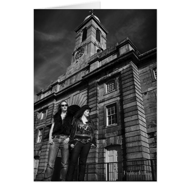 A Gothic Melodrama leere notelet / card (Vorne)