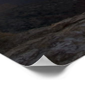 A Grand Canyon Sunset Poster (Ecke)