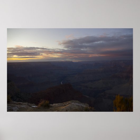 A Grand Canyon Sunset Poster (Vorne)