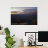 A Grand Canyon Sunset Poster (Heimbüro)