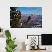 A Grand Canyon Throne 2938 Print Poster (Heimbüro)