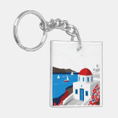 A Greek island Schlüsselanhänger (Vorderseite links)