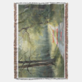 A Green Forest art Decke (Vorderseite Vertikal)