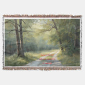 A Green Forest art Decke (Vorderseite)