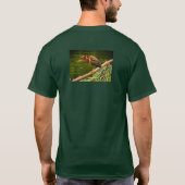 A green heron T-Shirt (Rückseite)
