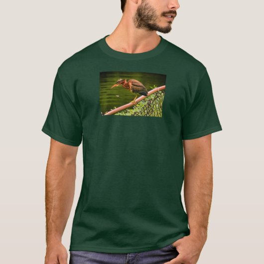 A green heron T-Shirt (Vorderseite)