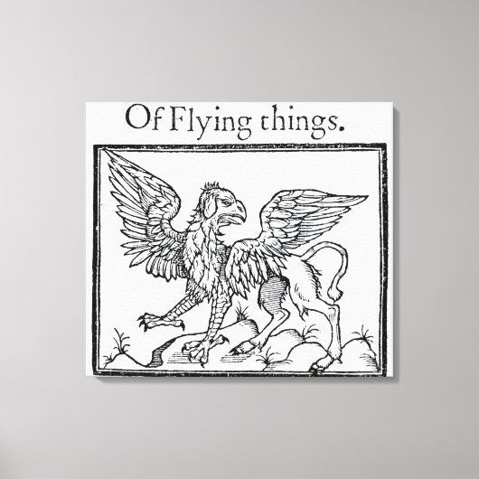 A Griffin Leinwanddruck (Vorderseite)