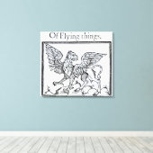 A Griffin Leinwanddruck (Insitu (Holzboden))