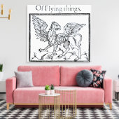 A Griffin Leinwanddruck (Insitu (Wohnzimmer))