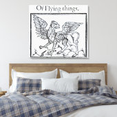 A Griffin Leinwanddruck (Insitu (Schlafzimmer))