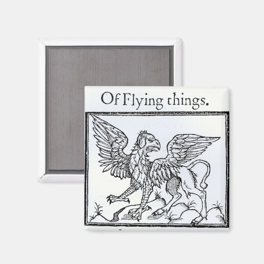 A Griffin Magnet (Vorderseite/Rückseite)