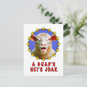 A guads neis Johr Postkarte (Stehend Vorderseite)