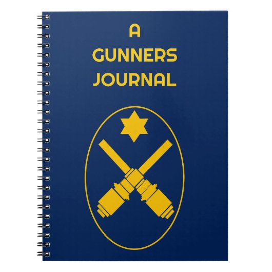A Gunners Journal Notizblock (Vorderseite)