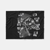 A Guy Like Me Is Hard To Find Bigfoot Funny Punk R Fleecedecke (Vorderseite (Horizontal))