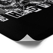 A Guy Like Me Is Hard To Find Bigfoot Funny Punk R Poster (Ecke)