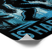 A Guy Like Me Is Hard To Find Forest Bigfoot Funny Poster (Ecke)