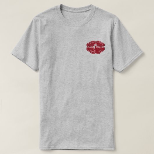 A.H. Leathers Dixie Swatter Baseball Dickson TN. T-Shirt (Design vorne)