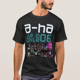 A-ha - Live in Chile 06 album 2009 T-Shirt