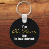 A. Ham Schlüsselanhänger (Vorderseite)