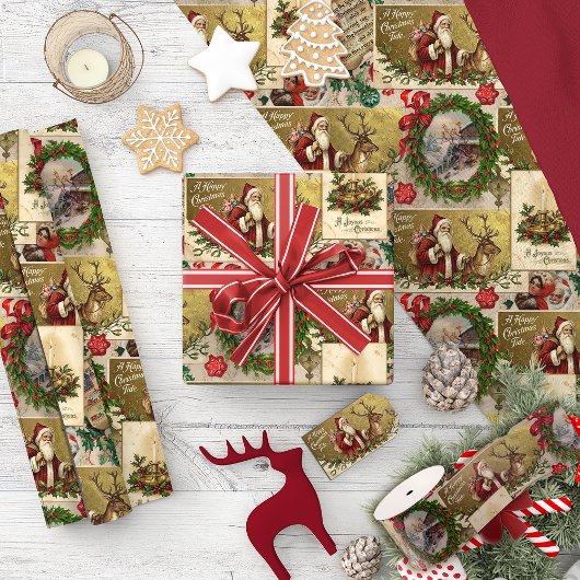 A Happy Christmas Tide Geschenkpapier