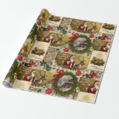 A Happy Christmas Tide Geschenkpapier (Ungerollt)