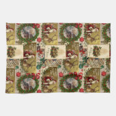 A Happy Christmas Tide Geschirrtuch (Horizontal)